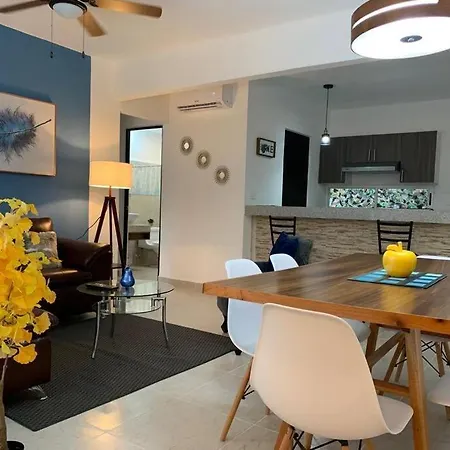 Hermoso apartamento piscina, céntrico, área libre. Cancún Exterior foto